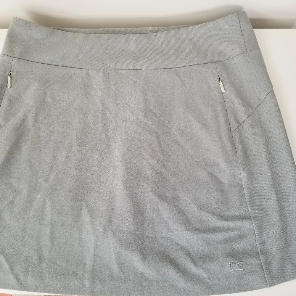 NWT Grey Cutter & Buck Pacific Performance Pull On Skort Size XL Outdoor Hiking - Picture 13 of 14